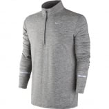 Nike Men's Dri-FIT Element Running Top Light Grey