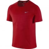 Nike Men's Dri-FIT Miler Fuse Running Tee Red