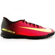 Nike Men's Mercurial Vortex III Astro Turf Football Boots Red