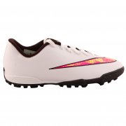 Nike Mercurial Vortex 2 Junior Astro Turf Football Boots White