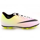 Nike Mercurial Vortex II Junior Firm Ground Football Boot White