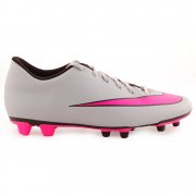 Nike Mercurial Vortex II Men's Firm Ground Football Boot Grey