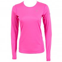 Nike Miler Long Sleeve Crew Neck Women's Tee Pink