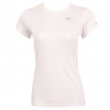 Nike Miler Women's Fitness Short Sleeve Crew Neck T-Shirt White