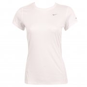 Nike Miler Women's Fitness Short Sleeve Crew Neck T-Shirt White