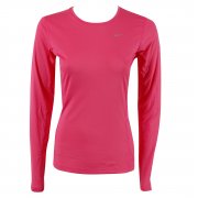 Miler Women's Long Sleeve Crew Neck T-Shirt Pink