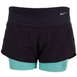 Nike Perforated Rival 2-in-1 Women's Shorts Blue