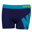 Nike Pro 3inch Logo Women's Short Blue