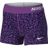 Nike Pro Cool Facet 3 inch Women's Shorts Purple