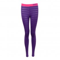 Nike Pro Hyperwarm Women's Embossed Tights Purple