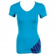 Nike Pro Logo Shortsleeve Women's Tee Blue