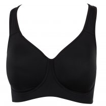 Pro Rival Sports Bra Black D Cup