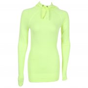 Pro Seamless Hyperwarm Women's Hoody Yellow