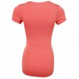 Nike Pro Shortsleeve V-Neck Women's Running Tee Pink