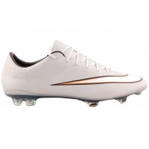 Nike Senior Mercurial Vapor X Firm Ground Boot Pro CR7 Silver