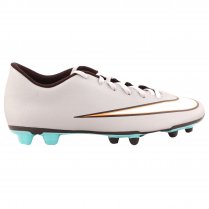 Nike Senior Mercurial Vortex II Firm Ground Football Boot CR7 Silver