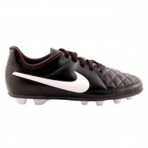 Nike Tiempo Rio II Junior Firm Ground Boots Black