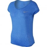 Nike Women's Dri-FIT Cool Breeze Running Top Blue