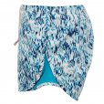 Nike Women's Printed Modern Tempo Short Light Blue