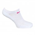 Nike Youth Cushion Cotton Ankle Socks 3 Pack White & Pink