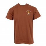 Old Guys Rule Five A Day Tee Light Brown