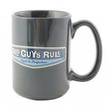 Old Guys Rule Rear View Mug Blue