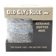 Old Guys Rule Rear View Mug Blue