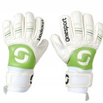 Onesport Pro Fusion Negative Goalkeeping Gloves White & Green