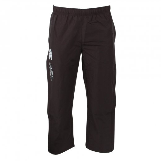 Canterbury Open Hem Junior Stadium Trousers Black