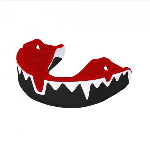 OPRO OPROshield Mouthguard Platinum Fangz Black