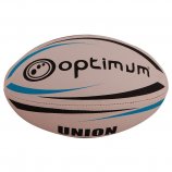 Optimum Exclusive Union Rugby Ball White