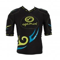 Optimum Tribal Senior Five Pad Protective Top Black