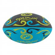 Optimum Tribal Training Ball Lime Green, Black & Light Blue