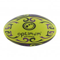 Optimum Tribal Training Ball Lime Green & Black