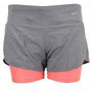 Nike Perforated Rival 2-in-1 Women's Shorts Light Grey