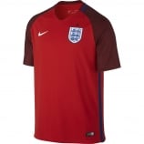 Men's England Away Jersey 16/17 Red