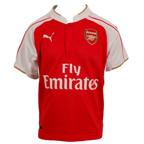 Puma Arsenal FC 2015/16 Home Kid's Short Sleeve Jersey Red