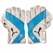 Puma evoPower 3 Wicket Keeper Gloves White & Blue