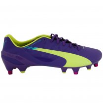 evoSPEED 1.3 Soft Ground Football Boots Purple