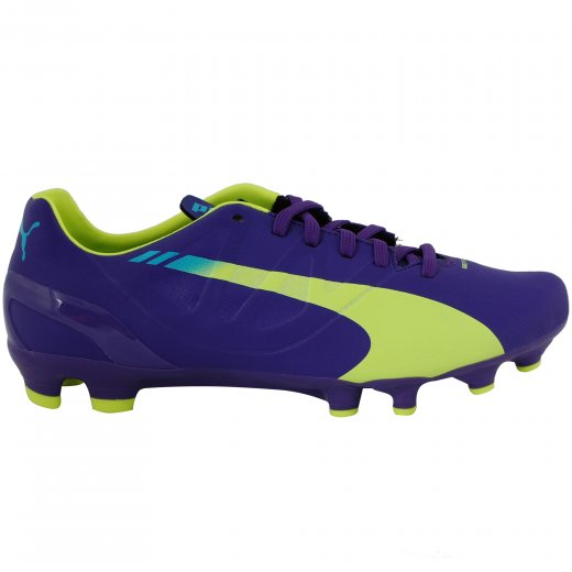 Puma evoSPEED 4.3 Firm Ground Junior Football Boots Purple