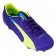 Puma evoSPEED 4.3 Firm Ground Junior Football Boots Purple