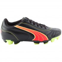 Puma Kratero Junior Firm Ground Football Boots Black