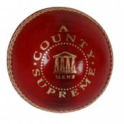 Readers County Supreme 'A' Cricket Ball Red