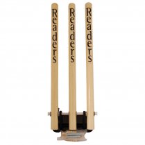 Readers Wooden Return Cricket Stumps