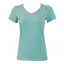 Reebok Sport Essential PlayDry Women's V-Neck Tee Light Green