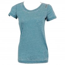 Reebok Women's Studio Burnout Crew Tee Green