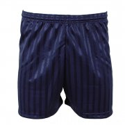 Striped Continental Senior Football Shorts Dark Blue