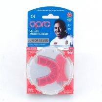 OPRO RFU Junior Mouthguard Silver White