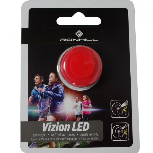 Ron Hill Vizion Running LED Light Red