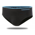 Runderwear Men's Support Running Briefs Black